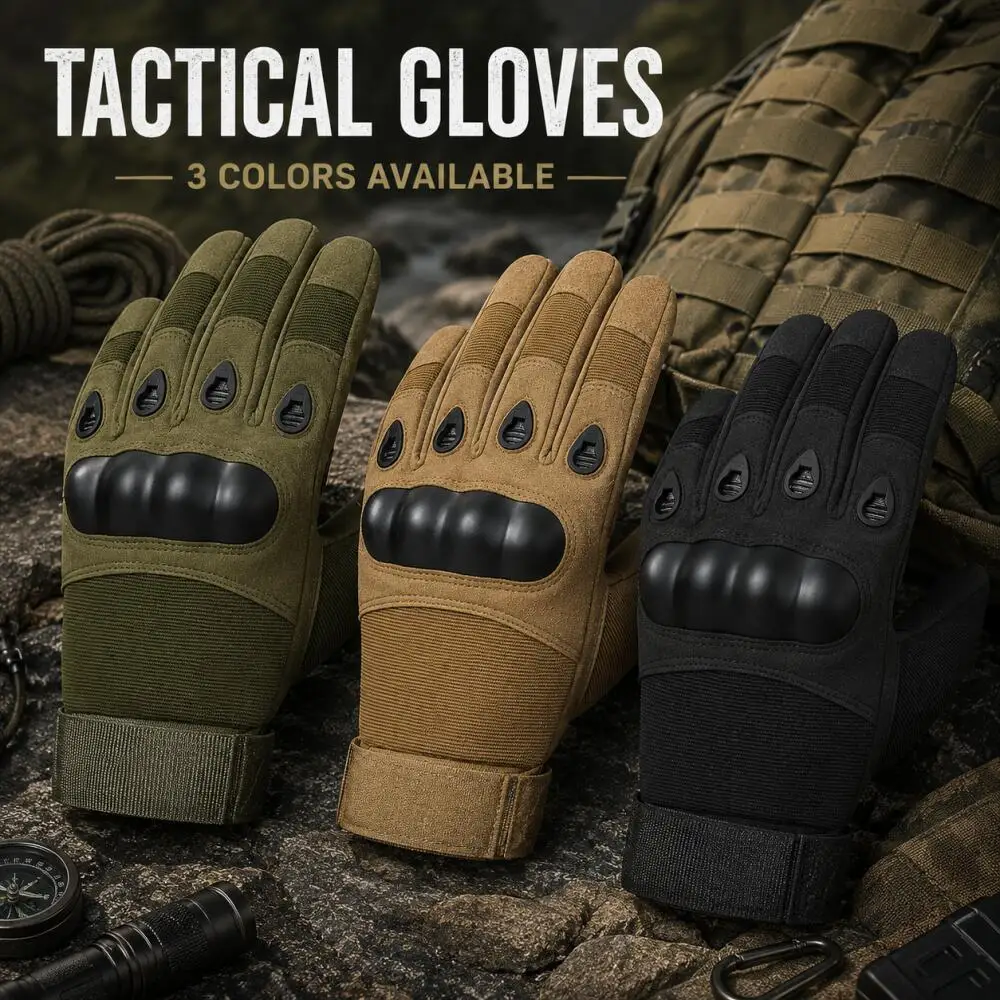 Work Glove Impact - Hard Impact-Resistant Tactical Gloves, Breathable Anti-Slip