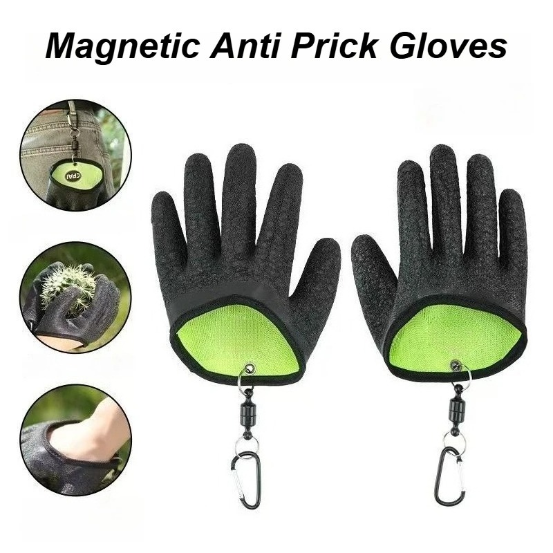 Gardening Glove Waterproof - Gardening Magnetic Gloves Anti Prick， Planting