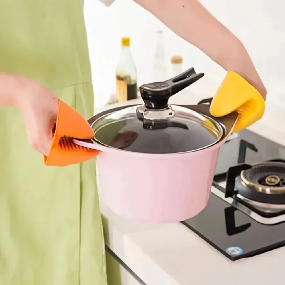 4/2PCS Extra Thick Silicone Ov - Oven Mitt Silicone recension och pris