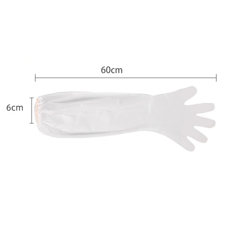 100PCS Disposable Arm Guard Gl - Rubber Glove Cleaning recension och pris