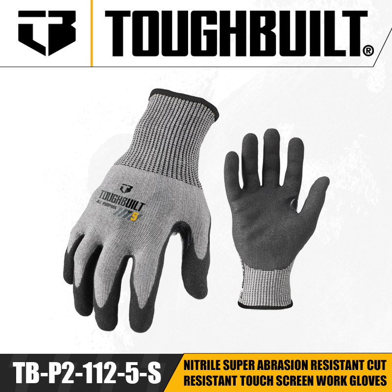 TOUGHBUILT TB-P2-112-5-L/S/M N - Nitrile Mechanic Glove recension och pris