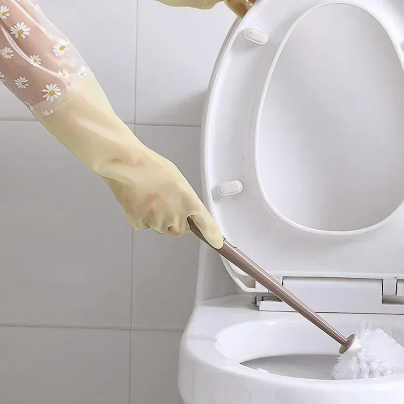 Household Long Sleeve Rubber G - Rubber Glove Cleaning recension och pris