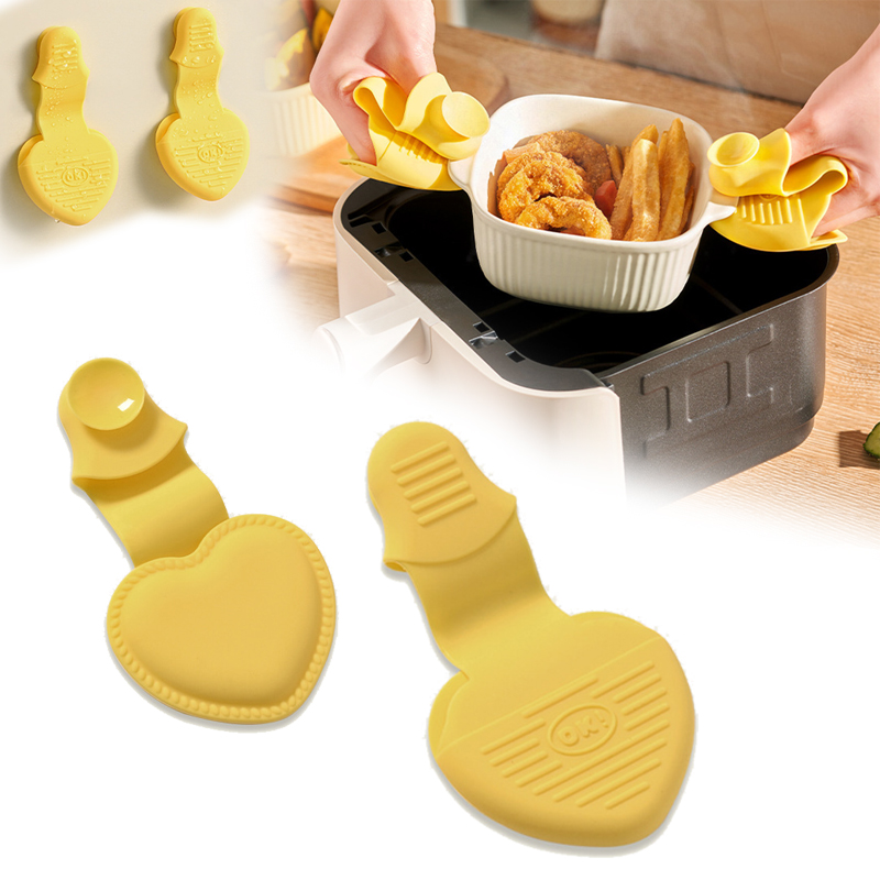 2 PCS Silicone Oven Mitts Heat - Oven Mitt Silicone recension och pris
