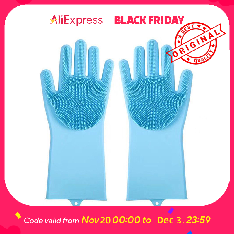Pet Bathing Glove - Silicone S - Gardening Glove Waterproof recension och pris