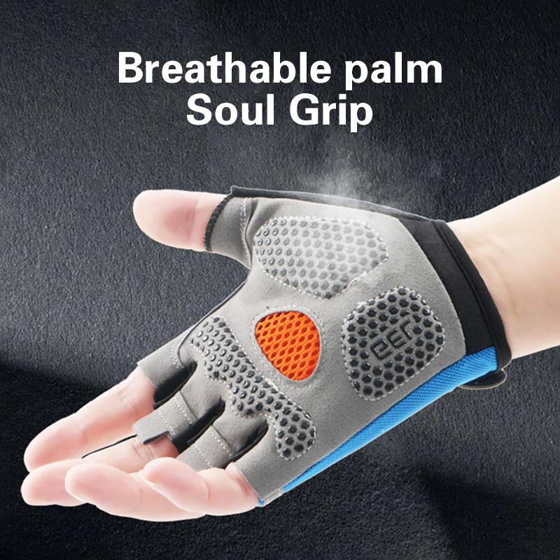 Hot Half Finger Cycling Gloves - Cycling Glove Padded recension och pris