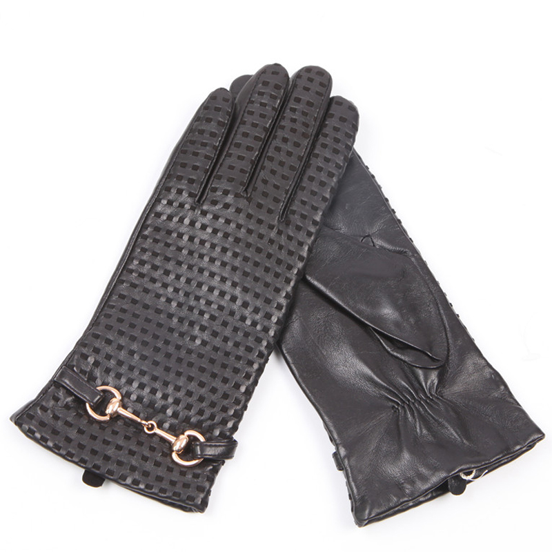 Real Leather Gloves Female The - Wool Glove Lined recension och pris