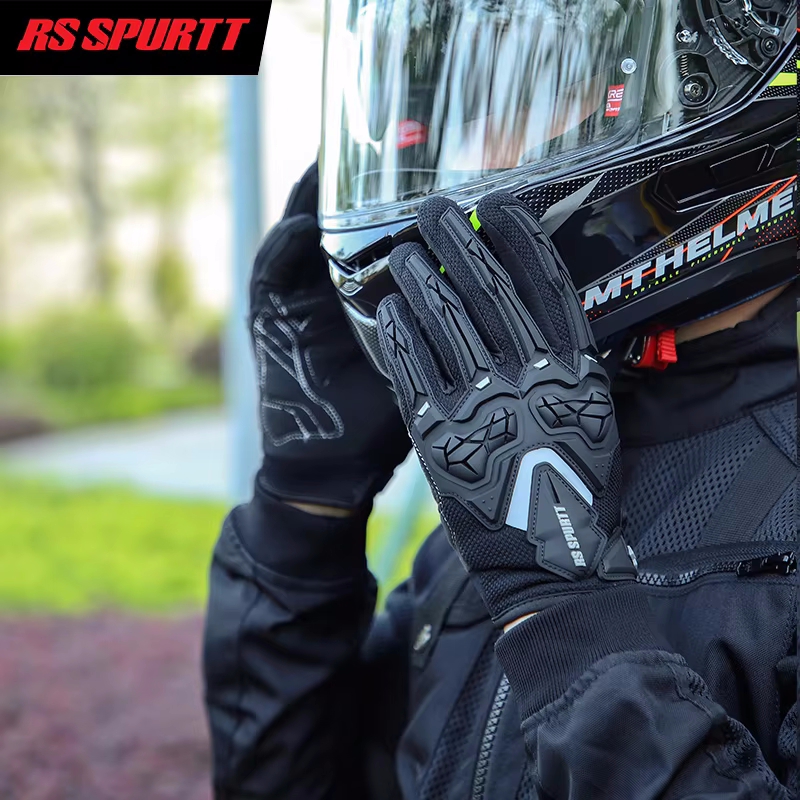 RS01 Summer Motorcycle Gloves  - Work Glove Impact recension och pris