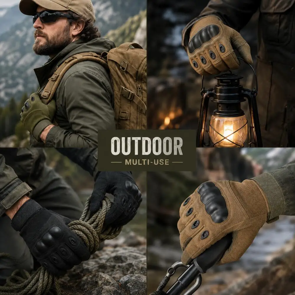Hard Impact-Resistant Tactical - Work Glove Impact recension och pris