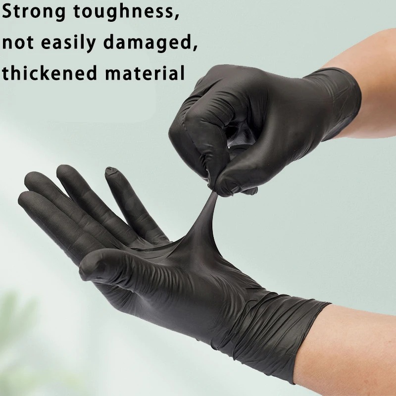 Black Disposable Nitrile Glove - Nitrile Mechanic Glove recension och pris