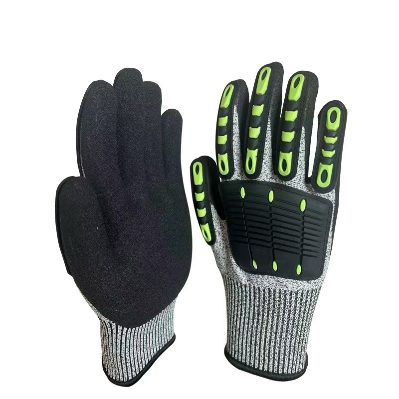 Anti Shock Impact Slip Labor W - Work Glove Impact recension och pris