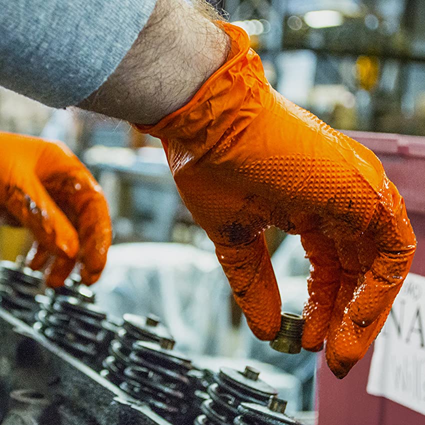 100Pcs Per Box Mechanical Nitr - Nitrile Mechanic Glove recension och pris