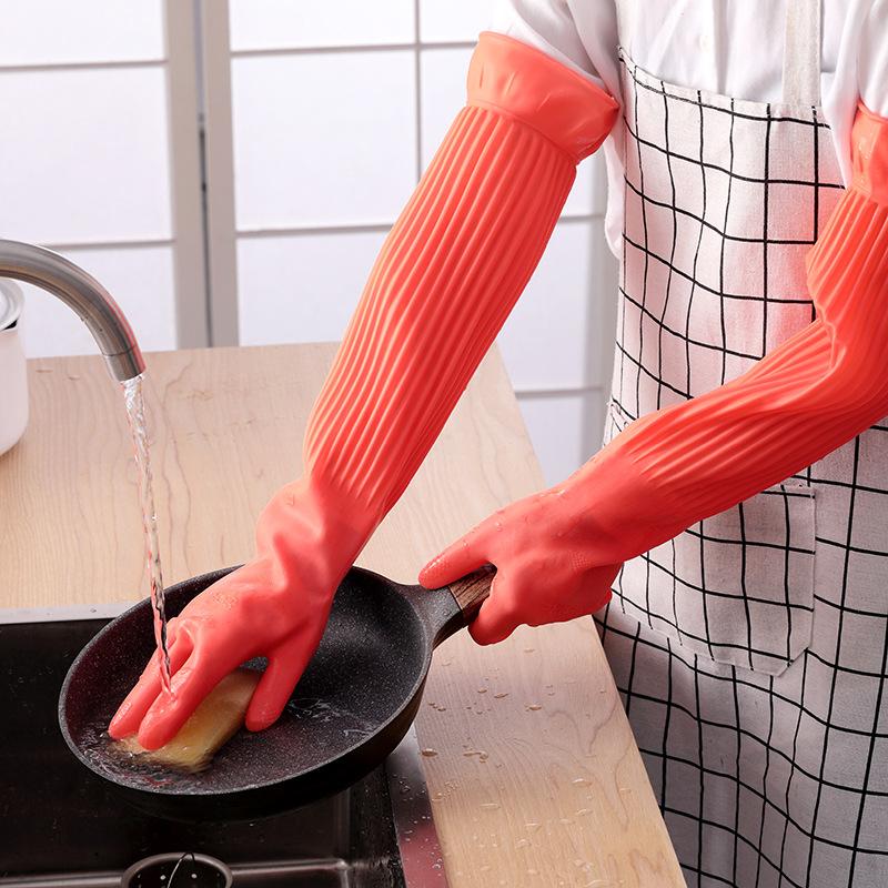 Long Reusable Rubber Dishwashi - Rubber Glove Cleaning recension och pris