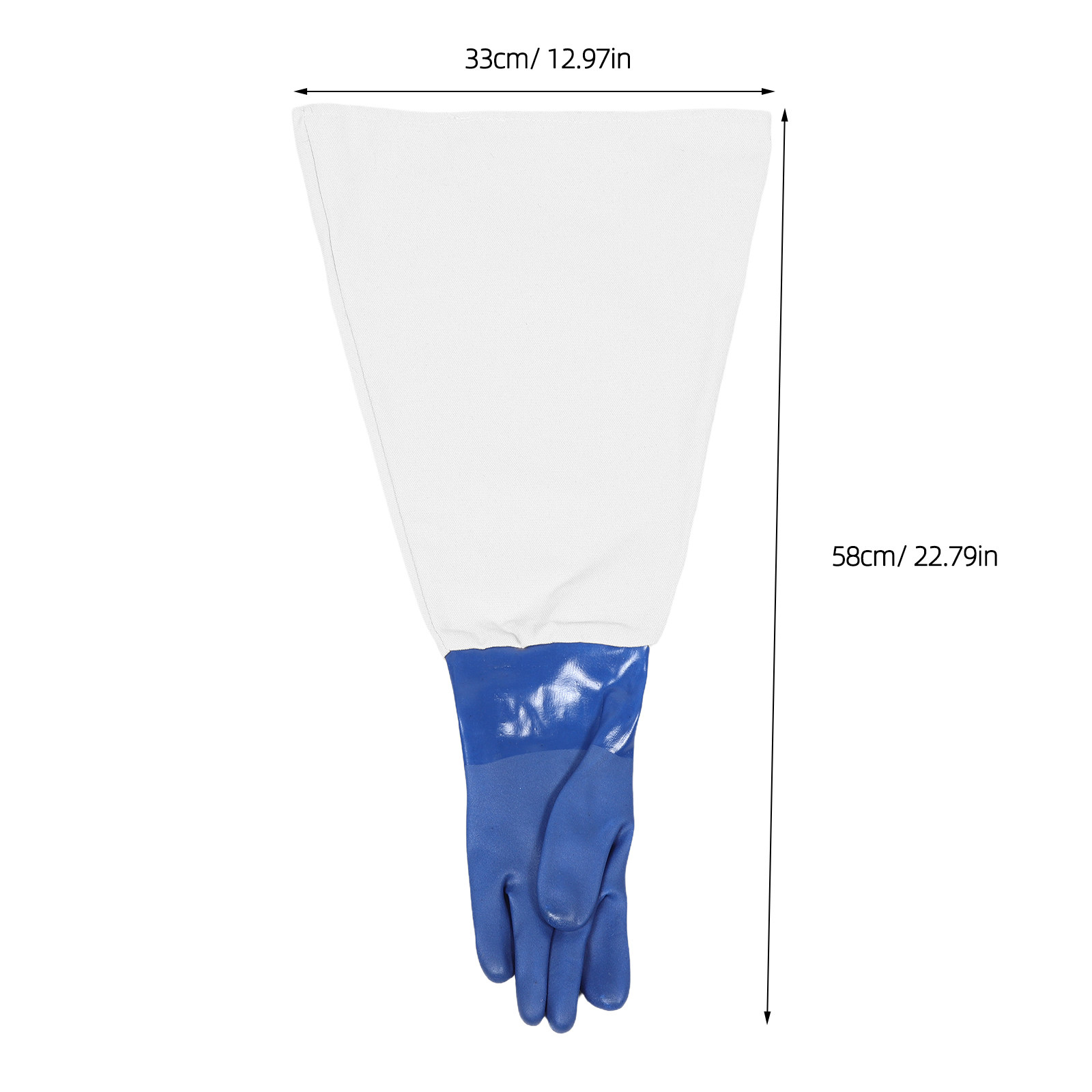 Sandblasting Gloves for Cabine - Rubber Glove Cleaning recension och pris