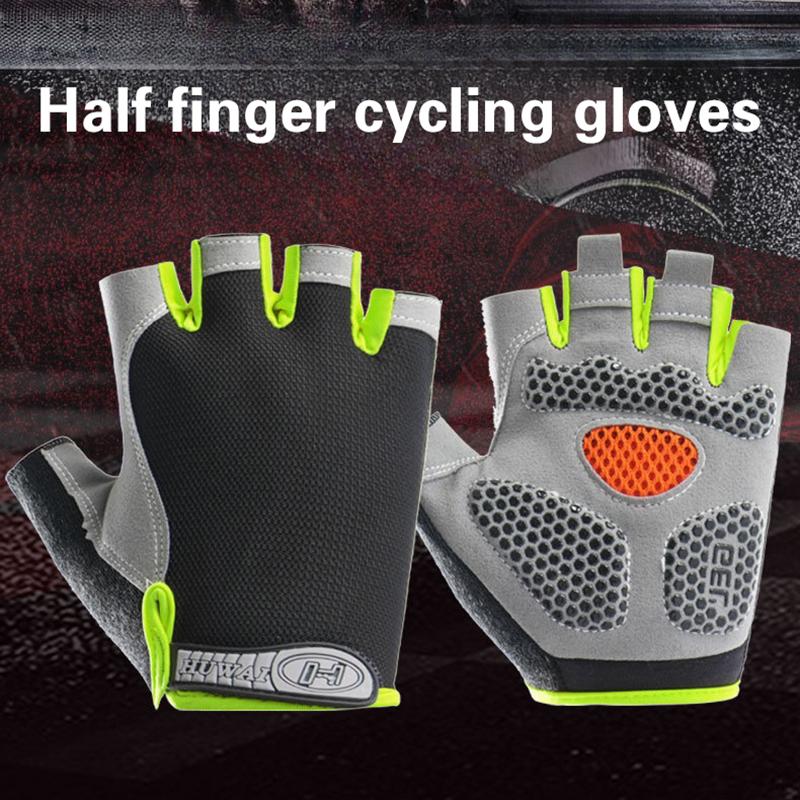 Unisex Half Finger Cycling Glo - Workout Glove Gym recension och pris